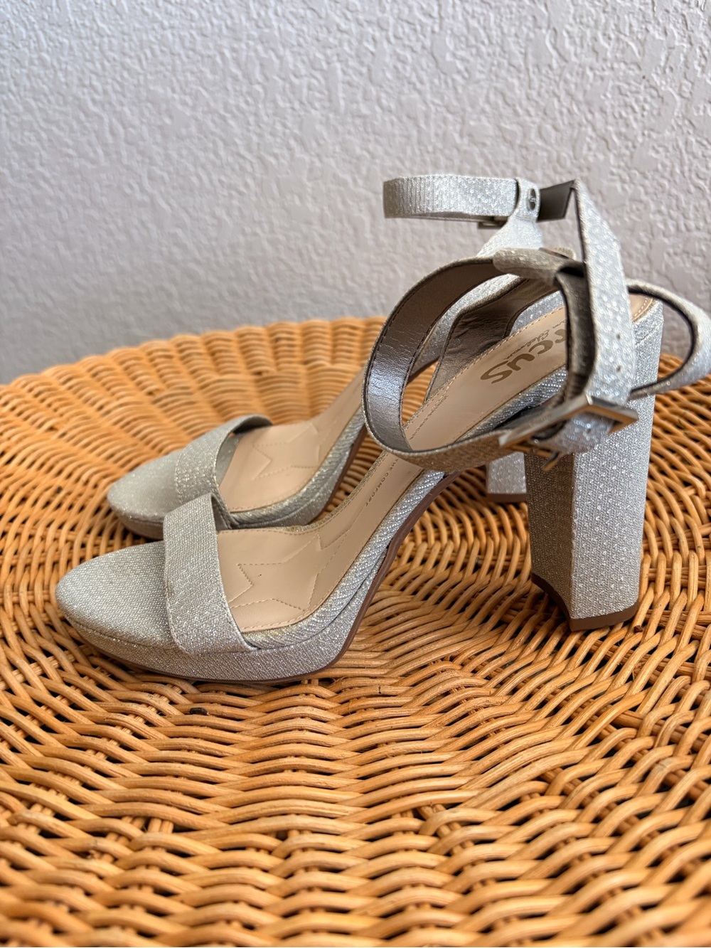 NWOT Sam Edelman platform sparkly heels - Size 7